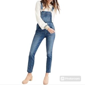 MADEWELL Denim Overalls in Jansing Wash